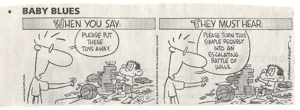 Clipped comic