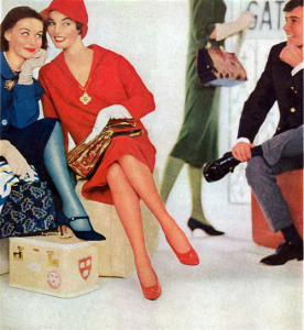 vintage ladies talking