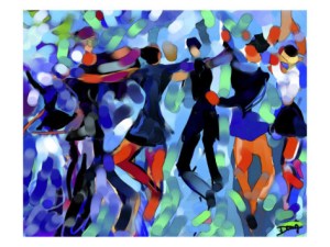 Joyful Dance by Diana Ong, available at art.com
